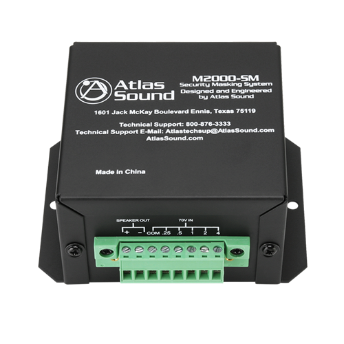 M2000-SM SURFACE MOUNT SOUND MASKING TRANSDUCER