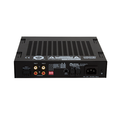MA40G 3-INPUT 40W MIXER AMPLIFIER WITH GLOBAL POWER SUPPLY