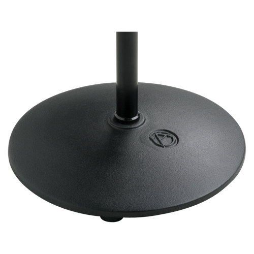 MS-12CE LOW-PROFILE MIC STAND EBONY / BLACK - ECONOMICAL, GENERAL PURPOSE FLOOR STAND / MIC STAND