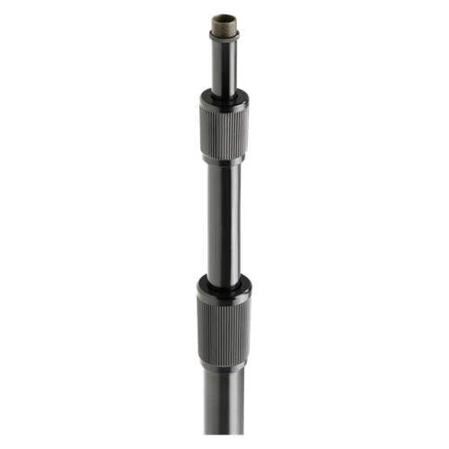 MS43E FULLY ADJUSTABLE 3 SECTION MICROPHONE STAND, EBONY