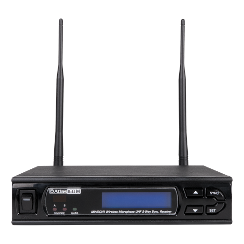 MW100BP-LM WIRELESS MICROPHONE SYSTEM WITH BELT PACK AND  LAVALIER MICROPHONE