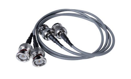 MWBNC18 WIRELESS MICROPHONE 18" MALE TO MALE BNC CABLE (PAIR)