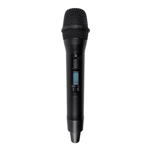 MWHHM WIRELESS MICROPHONE HAND HELD UHF 100 FREQUENCY TRANSMITTER
