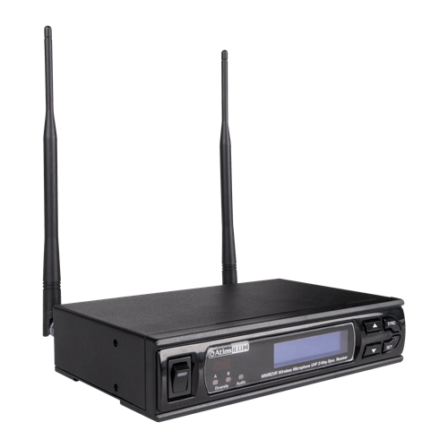 MWRCVR WIRELESS MICROPHONE UHF 100 FREQUENCY 2-WAY SYNC. RECEIVER