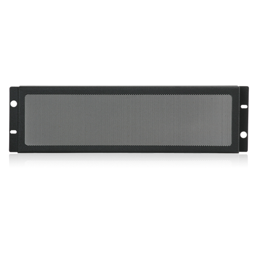 SEC3 19" RACK MOUNT SECURITY PANEL 3RU EBONY BLACK