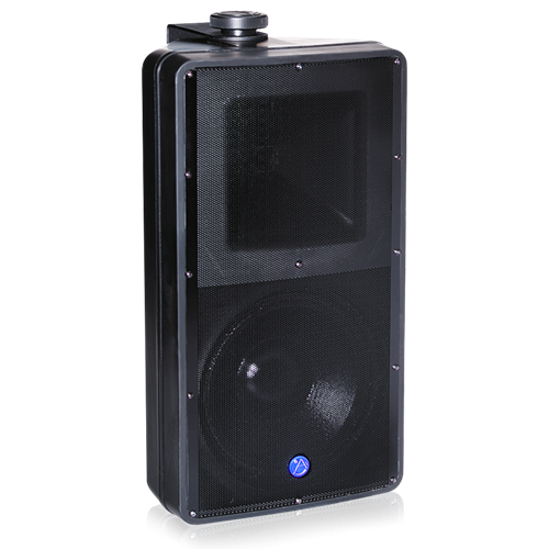 SM82T-B 8" 2-WAY WEATHER RESISTANT SURFACE MOUNT SPEAKER WITH 70V/100V 60W TRANSFORMER & 8OHM BYPASS/BLACK