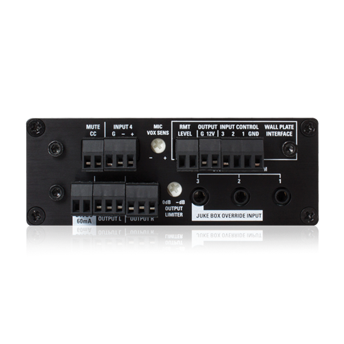 TSD-MIX42RT 4X2 MIC/LINE MIXER WITH PRIORITY SENSE AND REMOTE CONTROL