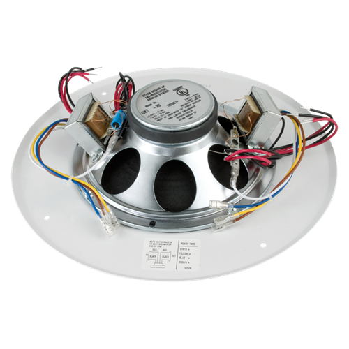 UKT25-2C-U51-8 8" DUAL VOICE COIL LOUDSPEAKER FOR FIRE PROTECTIVE SIGNALING WITH 25V-5W TRANSFORMER AND U51-8