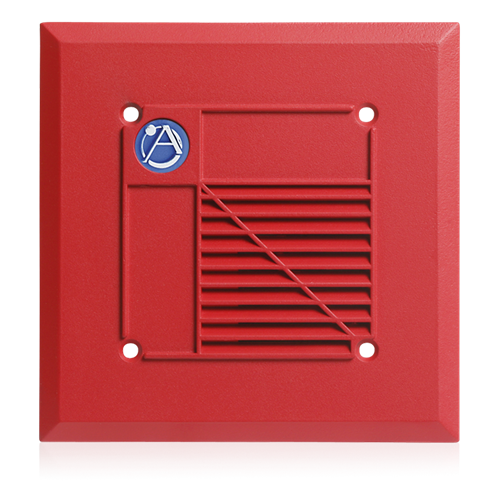 VTF-157UCR VOICE/TONE RECESSED COMPRESSION DRIVER LOUDSPEAKER WITH 15-WATT 70V TRANSFORMER - RED
