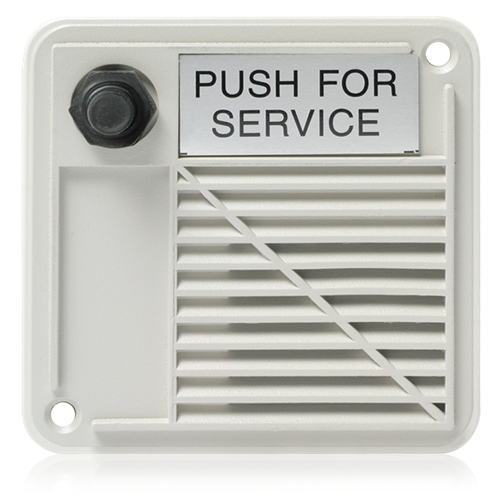 WPVT-4SN OUTDOOR SURFACE MOUNT INTERCOM STATIONS WITH COMPRESSION DRIVER AND CALL SWITCH 15W 25V