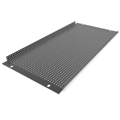 PPR4 19" 4RU RECESSED VENT RACK PANEL