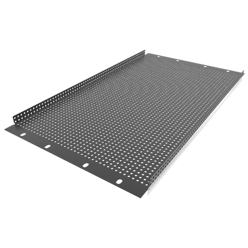 PPR6 19" 6RU RECESSED VENT RACK PANEL