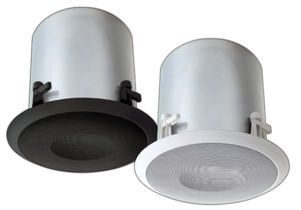 OCS1 ORBIT CEILING SPEAKER, OFF-WHITE /  FOR 16-OHM, 70V, & 100V SYSTEMS / WIDE DISPERSION