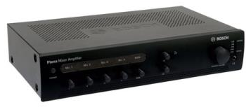PLE-1ME120-US 120W ECONOMY MIXER AMPLIFIER,4 MICROPHONE/LINE INPUTS, PLUS MUSIC SOURCE INPUT, RACK KIT INCLUDED