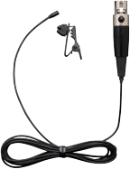 RE97LTX-BLACK RE97LTX, BLACK MINI THEATRICAL OMNI LAPEL MICROPHONE