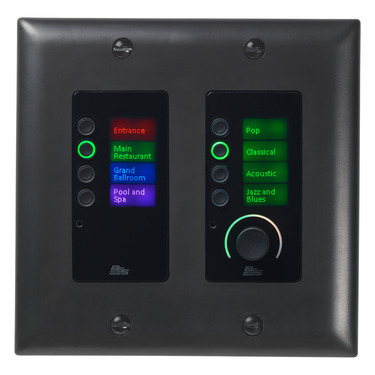 EC-8BV-WHT-US ETHERNET CONTROLLER WITH 8 BUTTONS AND VOLUME (WHITE - US)