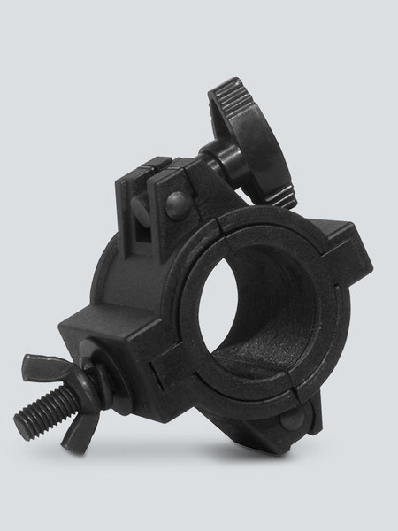 CLP10 LIGHT DUTY ADJUSTABLE O-CLAMP / BLACK PLASTIC / LOAD CAPACITY (VERTICAL DIRECTION): 52 LB