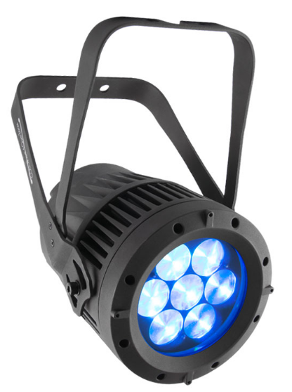 COLORADO1QUADZOOM COLORADO 1-QUAD ZOOM - INDOOR/OUTDOOR WASH LIGHT WITH 7 OSRAM RGBW LEDS / IP65 HOUSING / 13-45° ZOOM