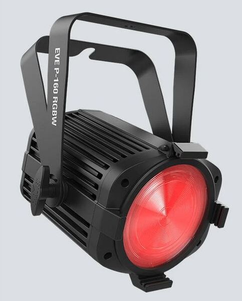 EVEP160RGBW ROBUST WASH LIGHT DESIGNED FOR MOBILE & INSTALL/ FANLESS DESIGN-100% SILENT OPERATION/BLACK HOUSING