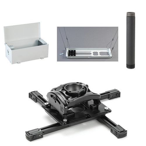 KITES003P PRECONFIGURED KIT OF PROJECTOR CEILING MOUNT PRODUCTS: 1X RPMAU, 1X CMS003, 1X CMS440, 1X CMA470