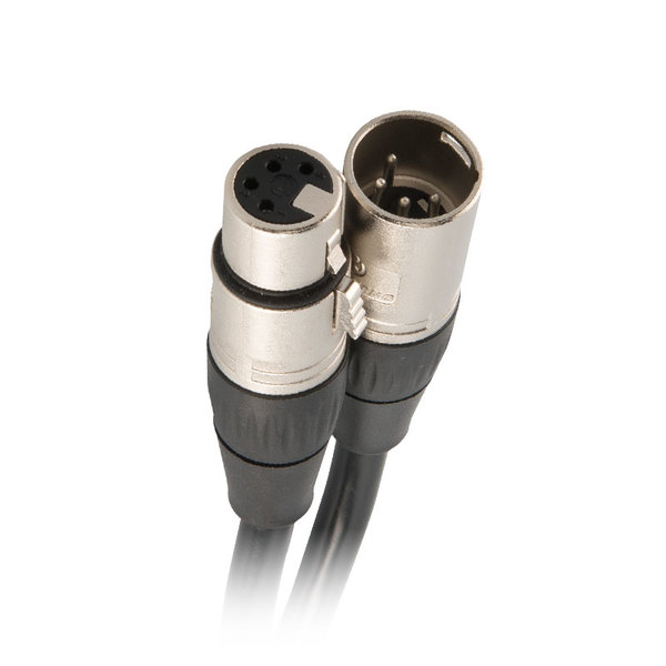 4PINEXT16IN UNSHIELDED 4-PIN XLR EXTENSION, 16 IN FOR EPIX TOUR SERIES