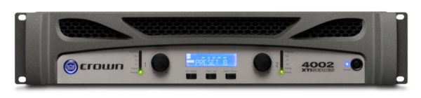 XTI4002 2CH POWER AMPLIFIER 2X 1200W @ 4OHM, 650W @ 8OHM,1600W @ 2OHM / WITH DSP AND HIQNET CONTROL