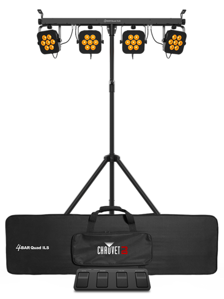 4BARQUADILS 4BAR QUAD ILS, COMPLETE WASH LIGHTING SOLUTION