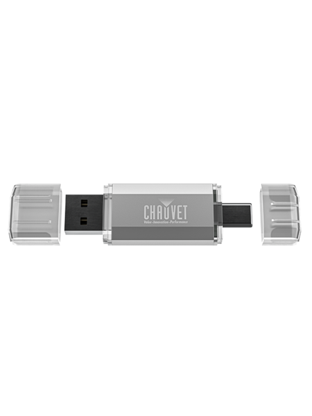 CHAUVETFIRMWAREUSB 8GB USB STORAGE DEVICE FOR CHAUVET PROFESSIONAL FIRMWARE FILES