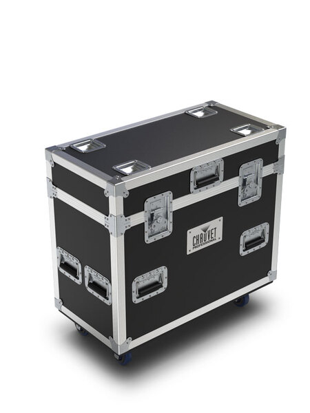 CP2CASER1XSPOT 2-UNIT CUSTOM-BUILT ROAD CASE, COMPATIBLE WITH ROGUE R1X SPOT FIXTURES
