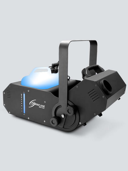 H1800FLEX COMPACT, WATER-BASED FOG MACHINE OFFERS A MANUALLY ADJUSTABLE OUTPUT ANGLE OF 180°