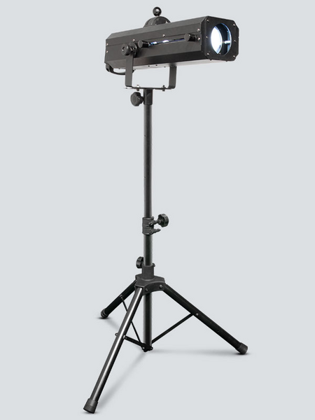 LEDFOLLOWSPOT75ST PORTABLE, LED FOLLOWSPOT EMITS A FOCUSED BEAM WITH A SHARP EDGE/ INCLUDES: TRIPOD