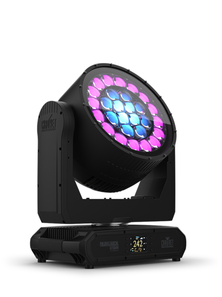 MAVERICKSTORM3BEAMWASH-2 IP65 BEAMWASH,28X45W RGBW LEDS,19062 LUMEN OUTPUT,TWO ZONES OF ZOOM CONTROL