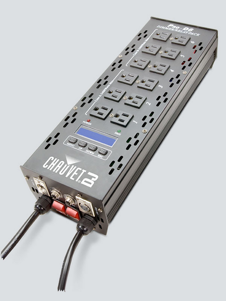 PROD6 6-CHANNEL DMX-512 DIMMER/SWITCH PACK / PRICED AND SOLD AS EACH.  MASTER BOX IS 2 PER BOX.