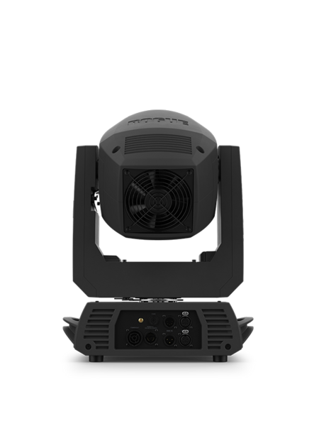 ROGUER1ESPOT COMPACT & LIGHTWEIGHT MOVING YOKE SPOT FIXTURE, 200W LED, 2 GOBO WHEELS, 3-FACET PRISM WHEEL, FROST