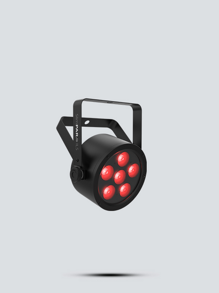 SLIMPARH6ILS LOW-PROFILE LED PAR, 6-IN-1 TECHNOLOGY (RGBAW+UV)