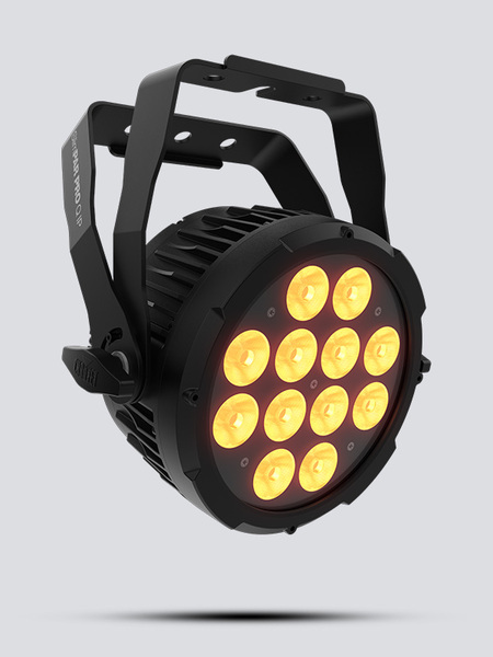 SLIMPARPROQIP HEX-COLOR (RGBAW+UV) WASH LIGHT, RGB OUTER RING, FLICKER-FREE VIDEO OPERATION