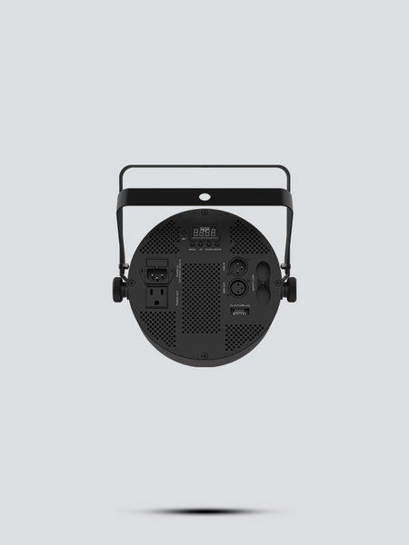 SLIMPART12ILS LOW-PROFILE, HIGH-OUTPUT TRI-COLOR (RGB) LED PAR, D-FI USB COMPATIBLE