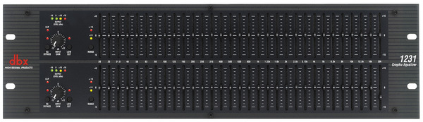 1231 12 SERIES - DUAL 31 BAND GRAPHIC EQUALIZER