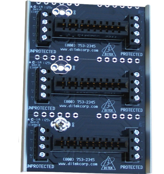 DTK-3MB THREE MODULE SNAPTRACK-TYPE BASE FOR 2MHLP SERIES