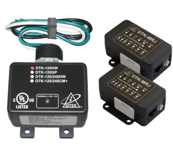 DTK-FPK1 FIRE ALARM CONTROL PANEL PROTECTION KIT -(1) 120HW (120VAC 15A POWER, HARDWIRED PARALLEL CONNECTION)