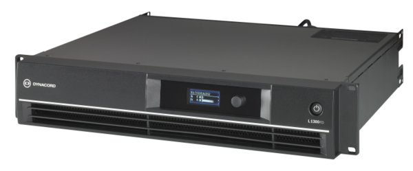 L1300FD-US DSP POWER AMPLIFIER 2X 600W@ 4OHMS, 2X320W @ 8OHMS, 2X 1000W @ 2OHMS, FIR DRIVE TECHNOLOGY