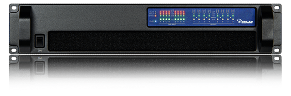 DNA-3K8-C DANTE 8X8 CHANNEL AMPLIFIER, 400 WATTS PER CHANNEL(INSTALL SERIES - NO FRONT PANEL CONTROL) DANTE EQUIPPED