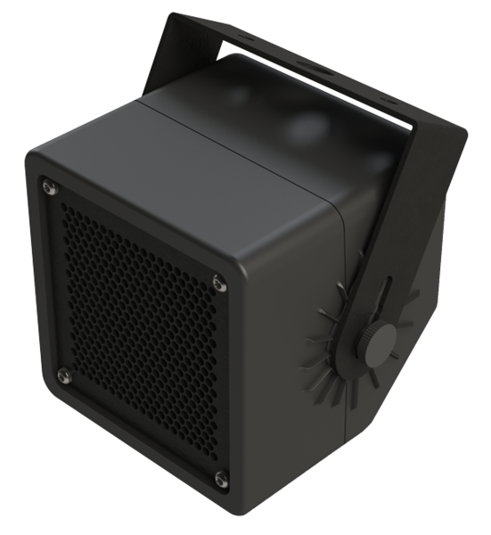 NANO-8OHM ULTRA COMPACT LOUDSPEAKER - 3" FULL RANGE DRIVER - 70V OR LOW IMPEDENCE / INCLUDES U-BRACKET