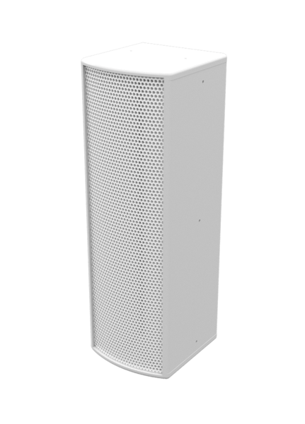 SBH20-W 120 X 20 DEGREE, 4 X 5" COAXIAL DRIVERS, "COLUMN-LIKE" SPEAKER, WHITE