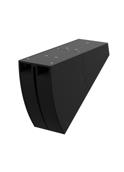 SF-1 (SHARC FIN) SHADED AMPLITUDE FULL RANGE LOUDSPEAKER, COVERAGE PATTERN: 160° HORIZONTAL X 60° VERTICAL