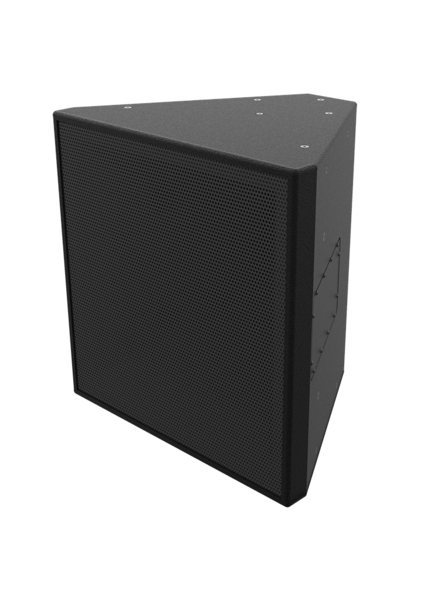 SH60-I-C 60 X 60 DEGREE TRAPEZOIDAL SPEAKER, PASSIVE INSTALL VERSION, CUSTOM COLOR