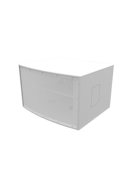 SH62-I-W 60 X 20 DEGREE SPEAKER, PASSIVE, BI-AMP INSTALL VERSION, WHITE