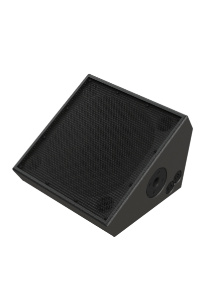 SM100M-B PASSIVE MONITOR-  LOW PROFILE WEDGE STYLE MONITOR. THE SM100M IS A WEDGE STYLE MONITOR THAT OFFERS