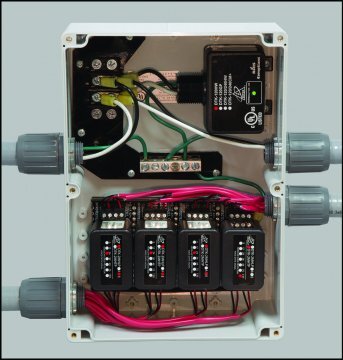 DTK-TSS6 FIRE PANEL PROTECTION FOR AC POWER & 8 LOOPS
