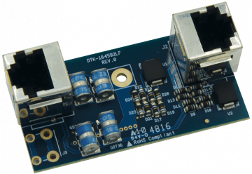 DTK-VM4536 VERSA MODULE 36V SURGE MODULE FOR VM12RM/VM6WM - 4 PAIR - SHIELDED RJ45 IN/OUT